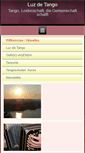 Mobile Screenshot of luzdetango.ch